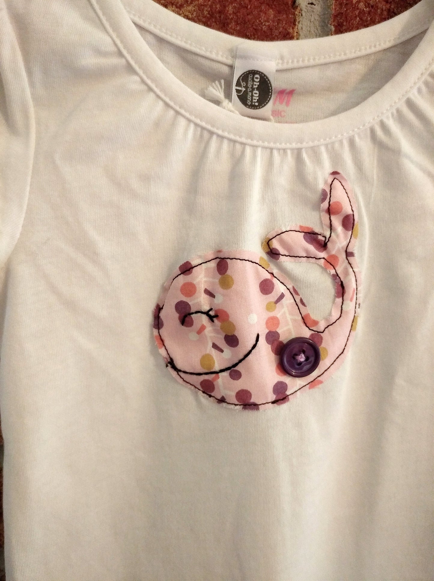 T-SHIRT 1-2 anni | Pesciolina Rosa