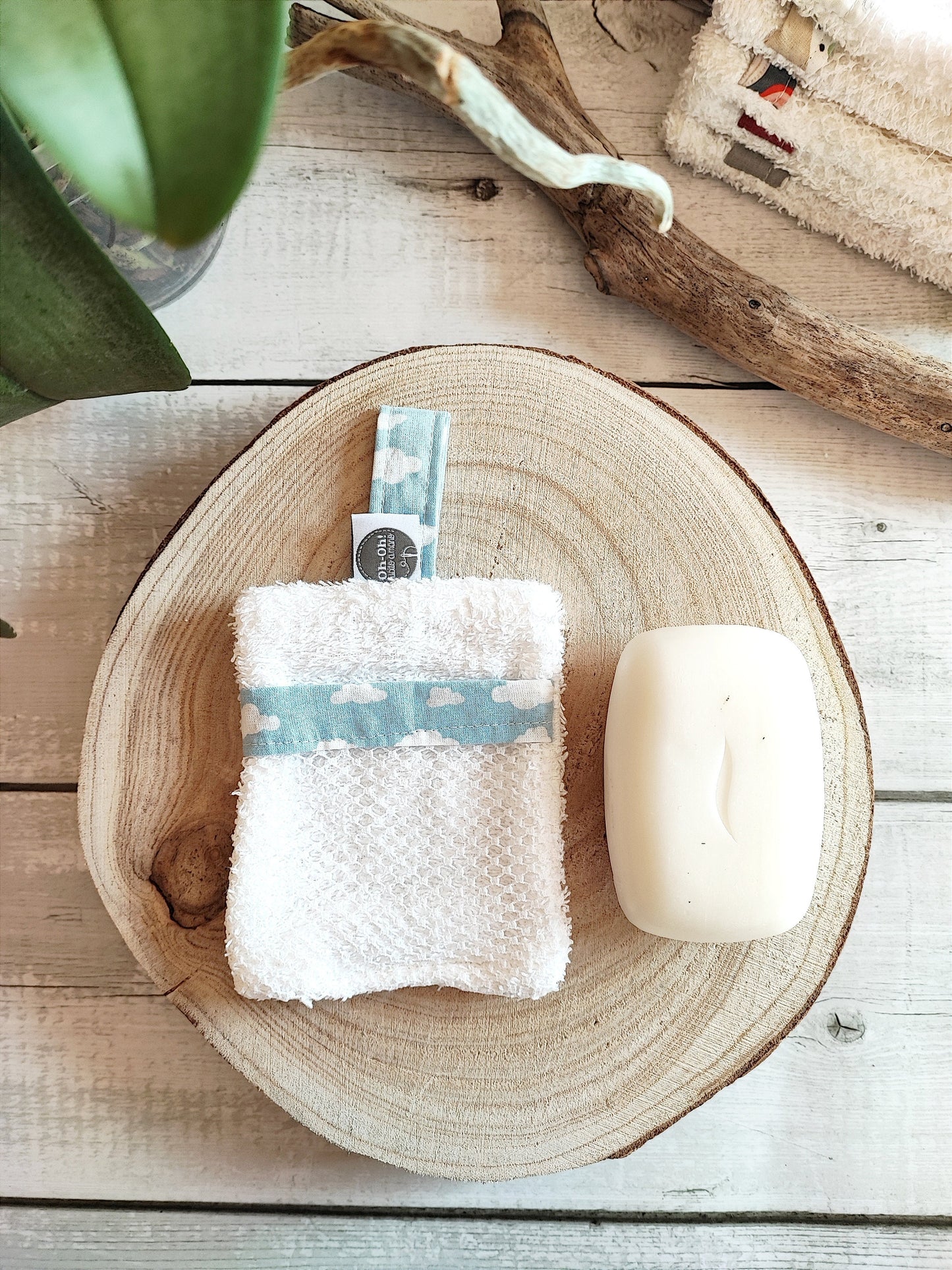 SACCHETTO PORTA SAPONE | Cotone spugna