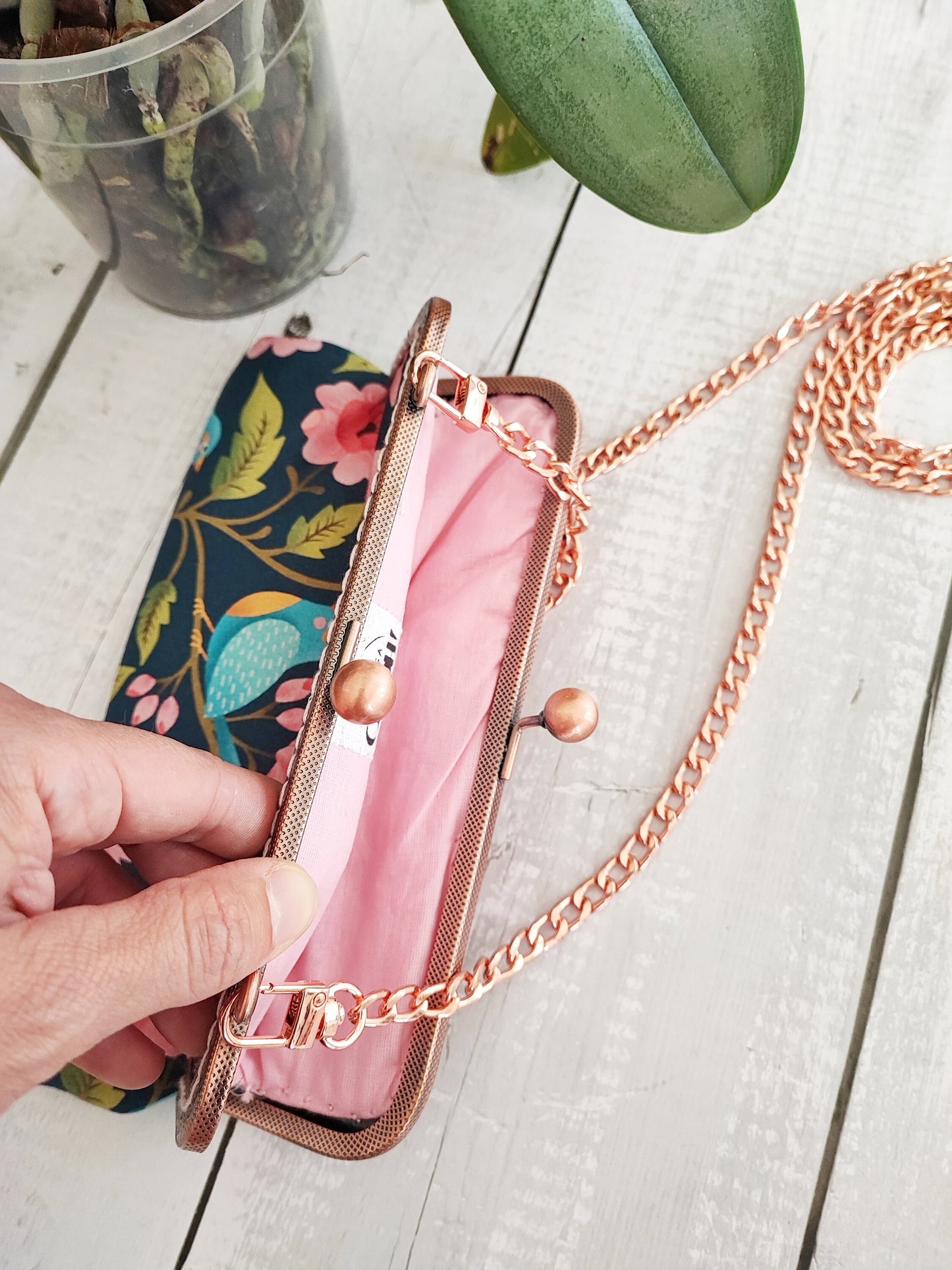 POCHETTE CON TRACOLLA FANTASIA PRIMAVERA