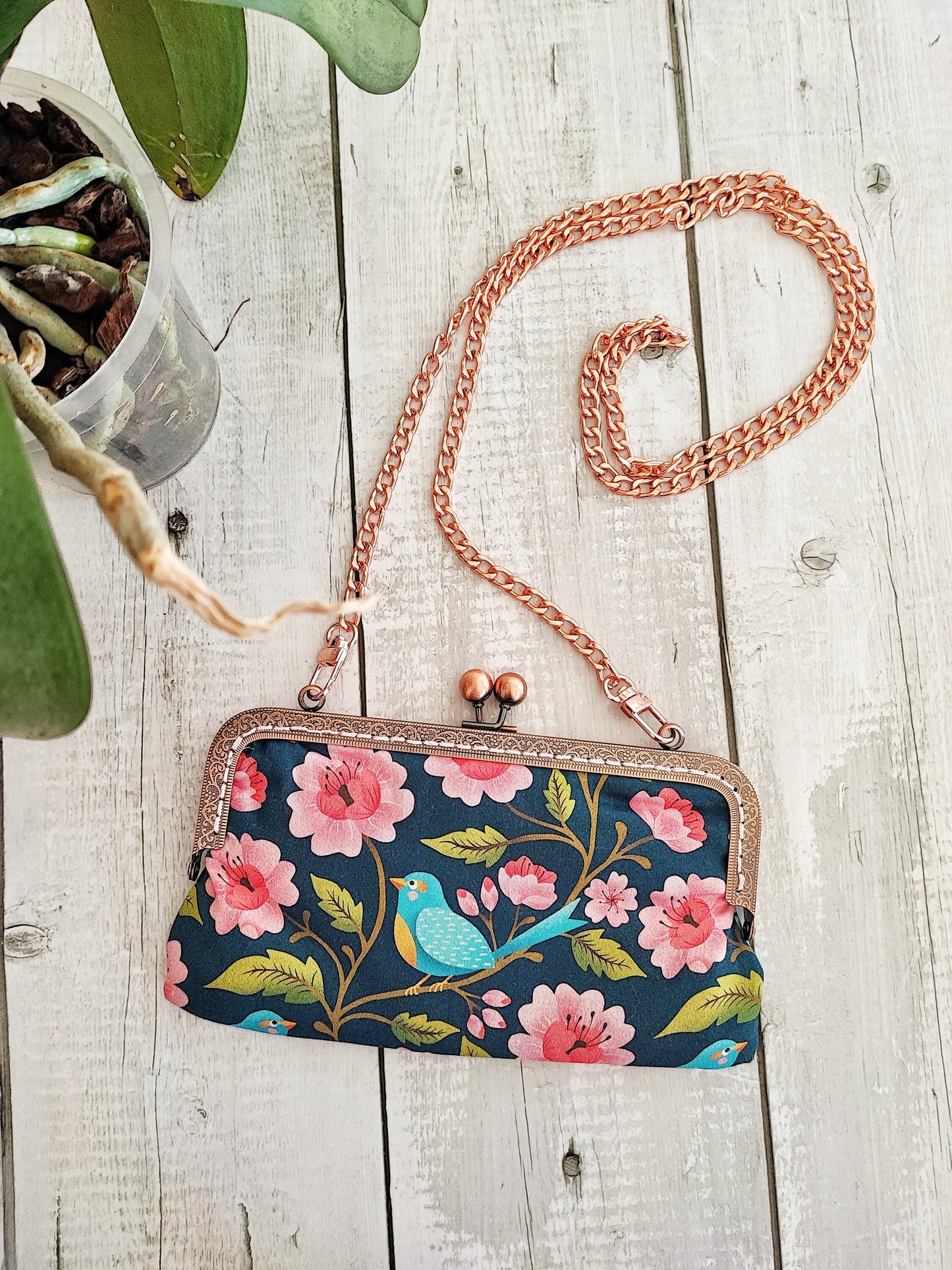 POCHETTE CON TRACOLLA FANTASIA PRIMAVERA