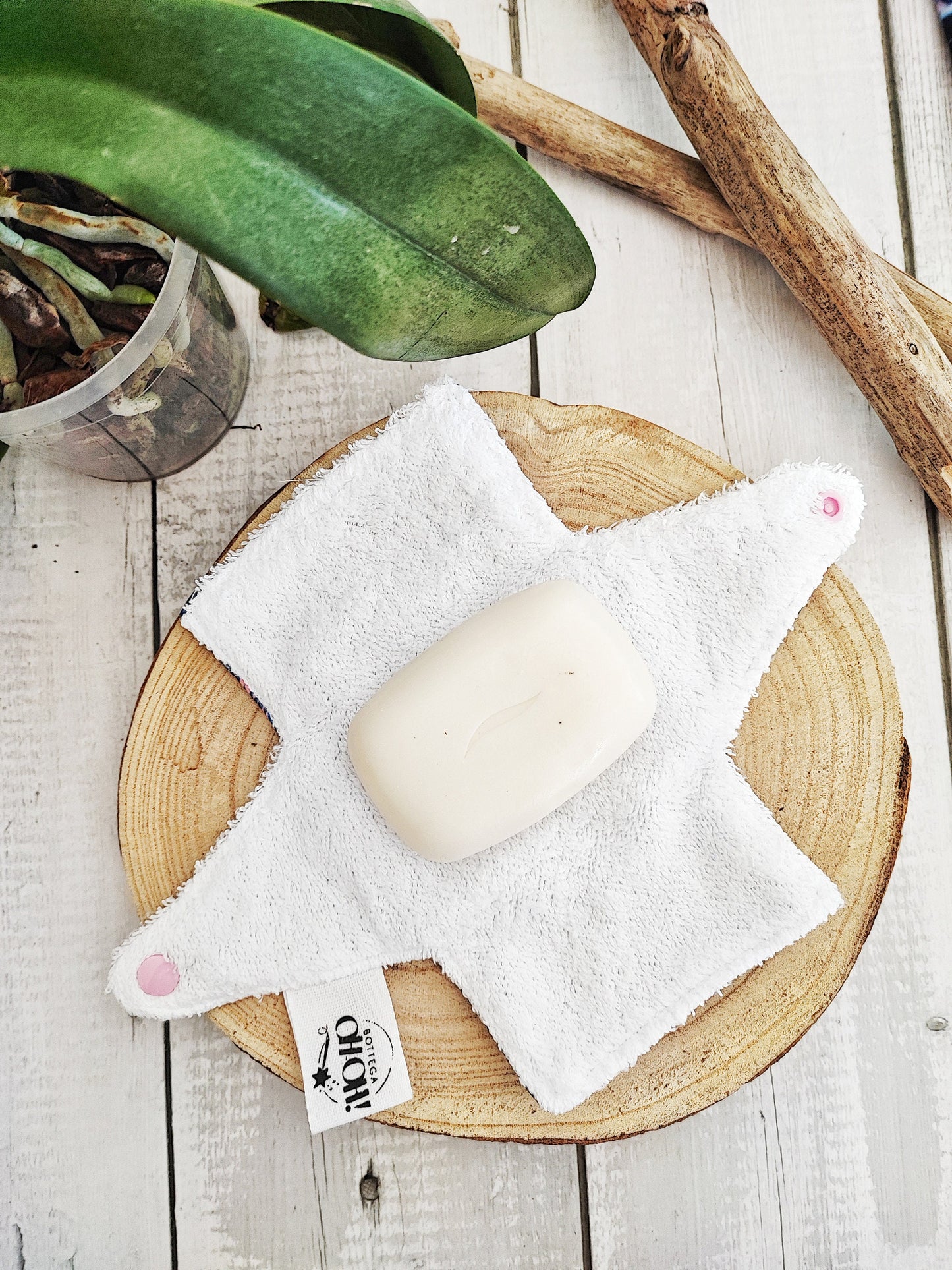 PORTA SAPONE ZERO WASTE | impermeabile con bottoncino