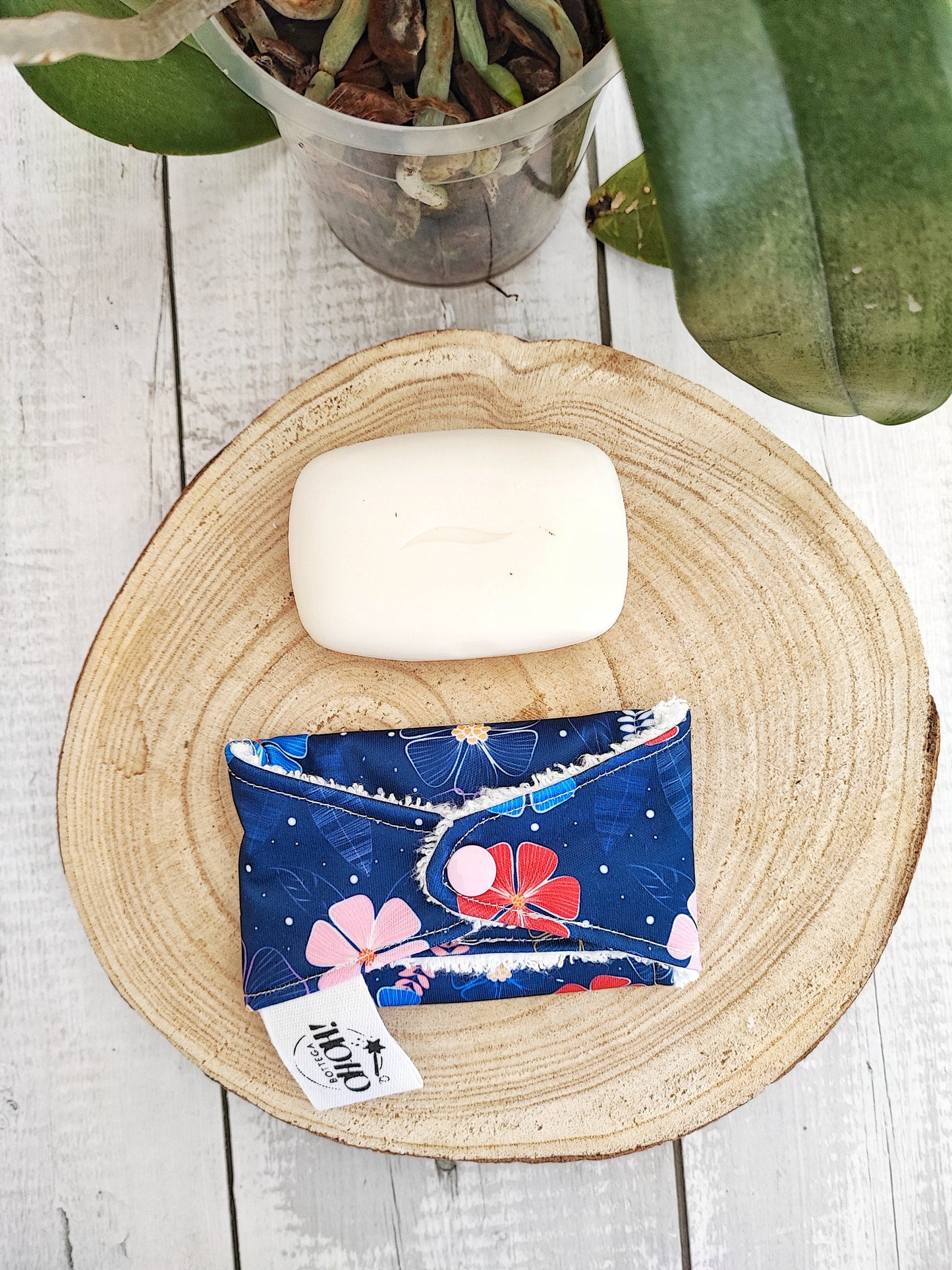 PORTA SAPONE ZERO WASTE | impermeabile con bottoncino