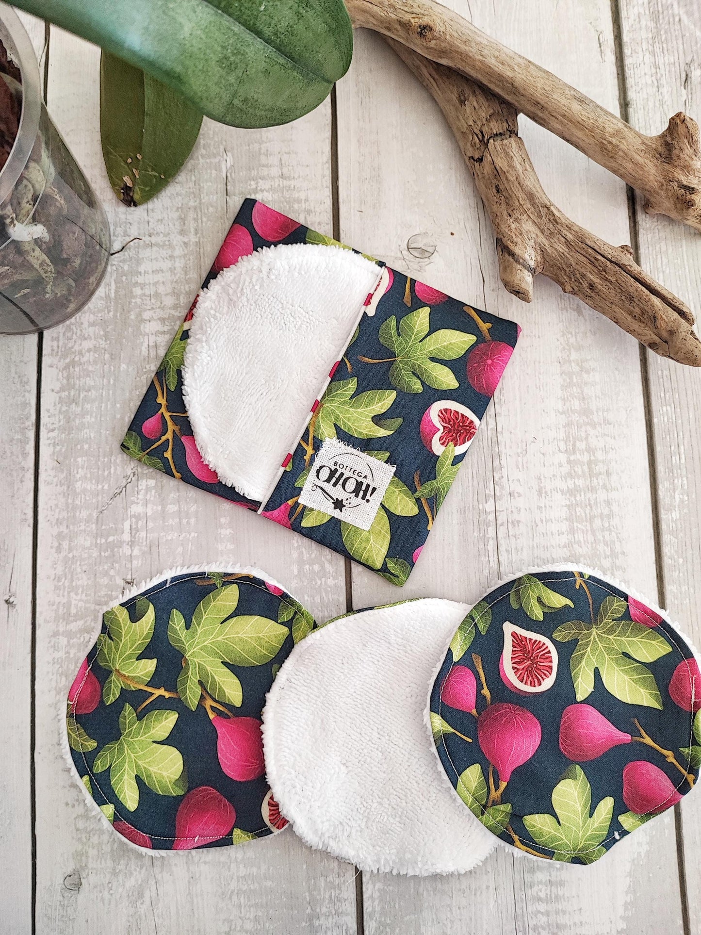 ASTUCCIO con 4 PADS STRUCCANTI "Albero di fichi"