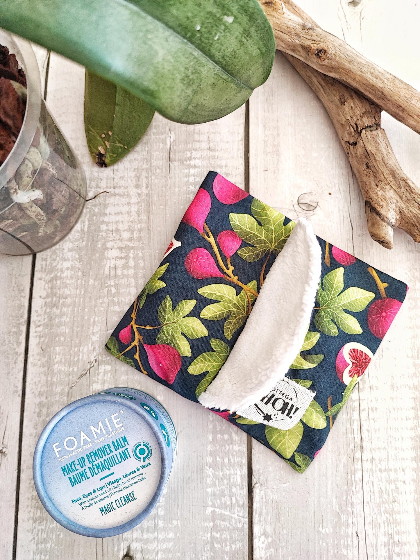 ASTUCCIO con 4 PADS STRUCCANTI "Albero di fichi"