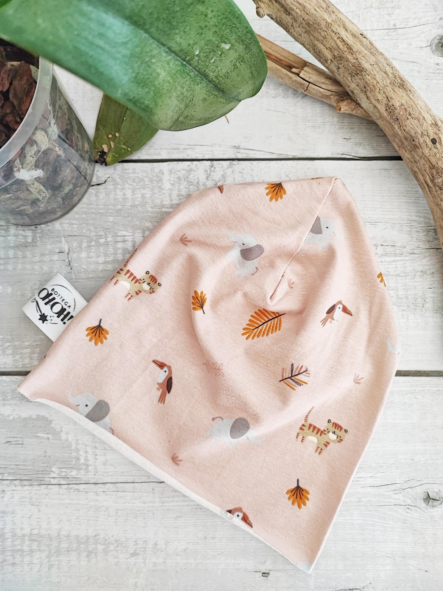 BERRETTO 2-5 ANNI | Savana, berretto morbido in tessuto elasticizzato