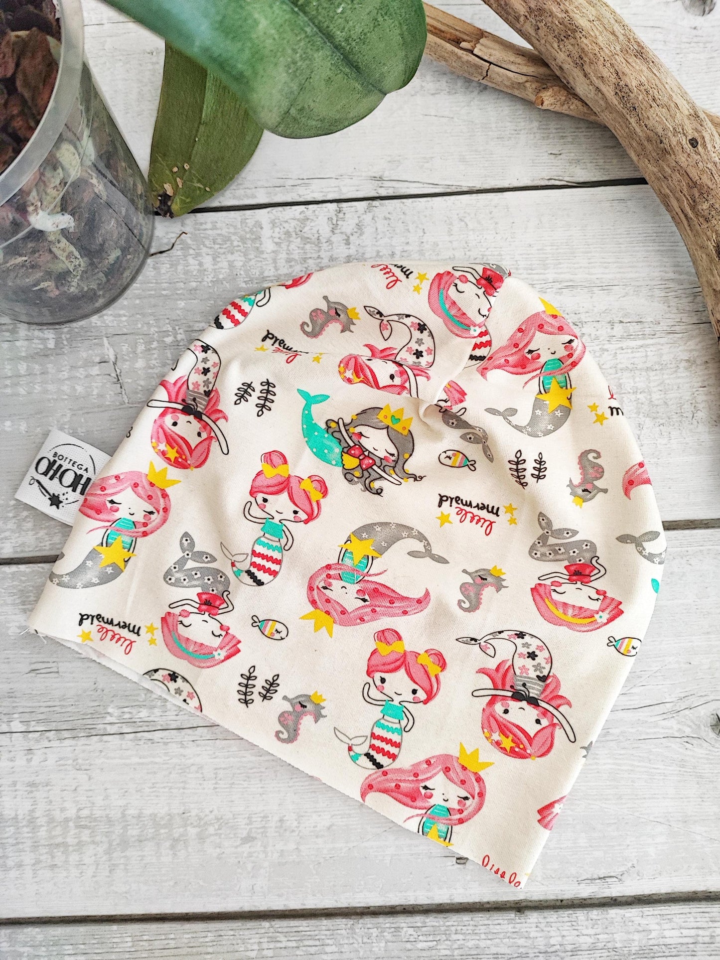 BERRETTO 2-5 ANNI | Sirenetta, berretto morbido in tessuto elasticizzato