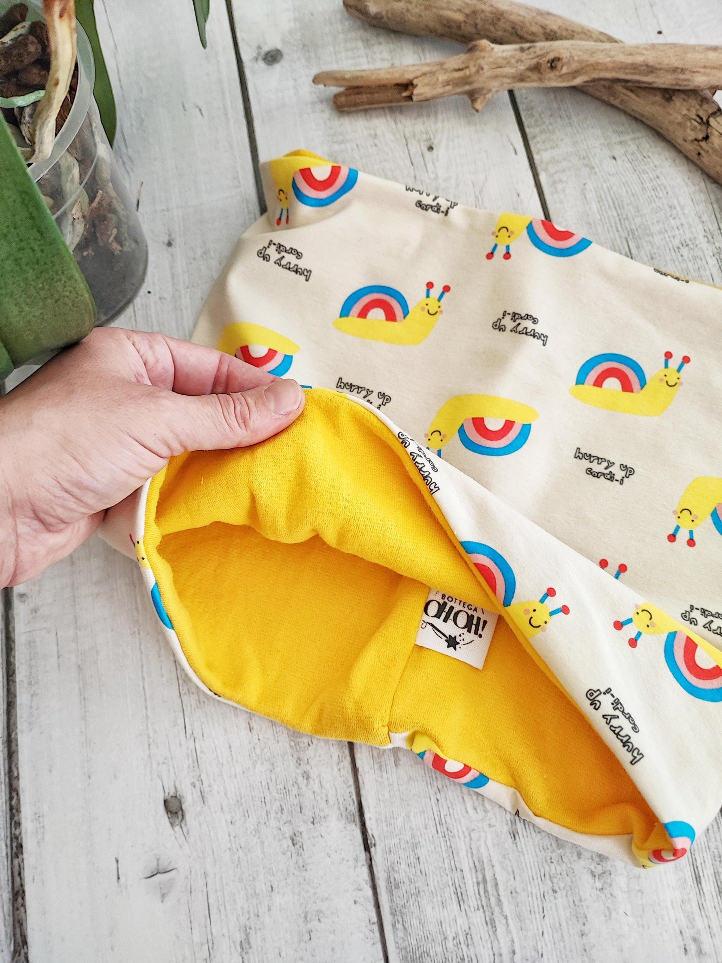 BERRETTO + SCALDACOLLO FANTASIA LUMACA | Età 3-6 anni