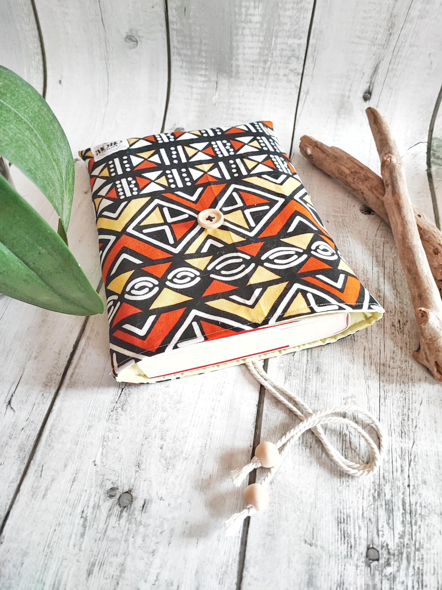 CUSTODIA LIBRO 20X25 cm | Fantasia Africana