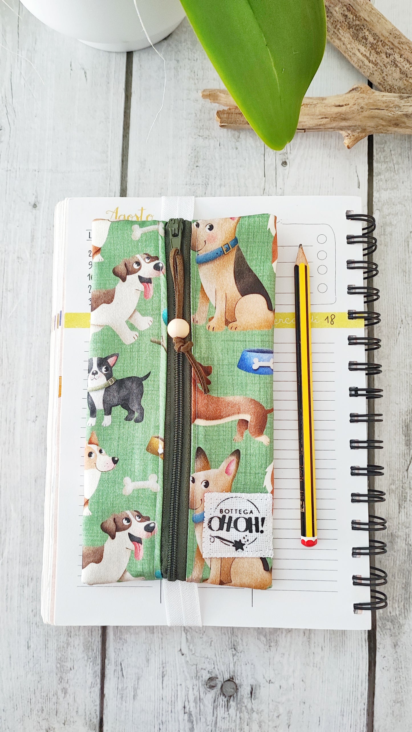 ASTUCCIO AGENDA CON ELASTICO | Cagnolini