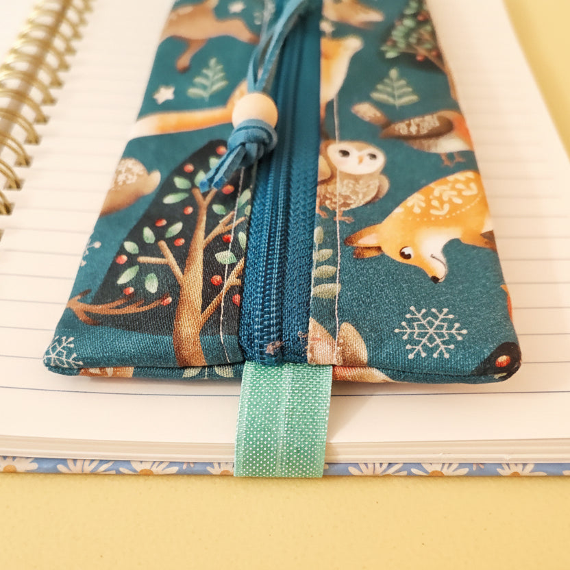 ASTUCCIO AGENDA CON ELASTICO | Bosco in inverno