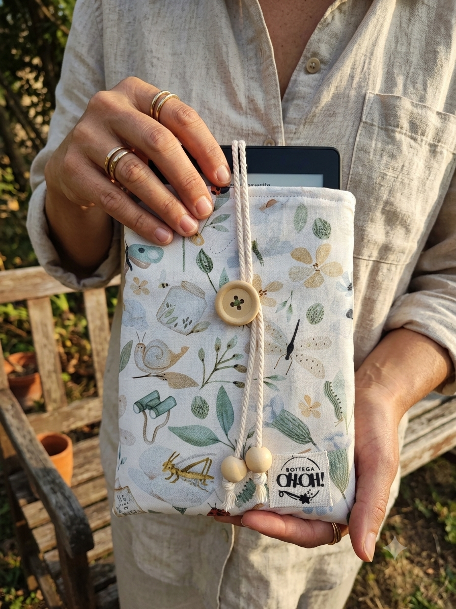 CUSTODIA PER KINDLE | Fantasia botanica