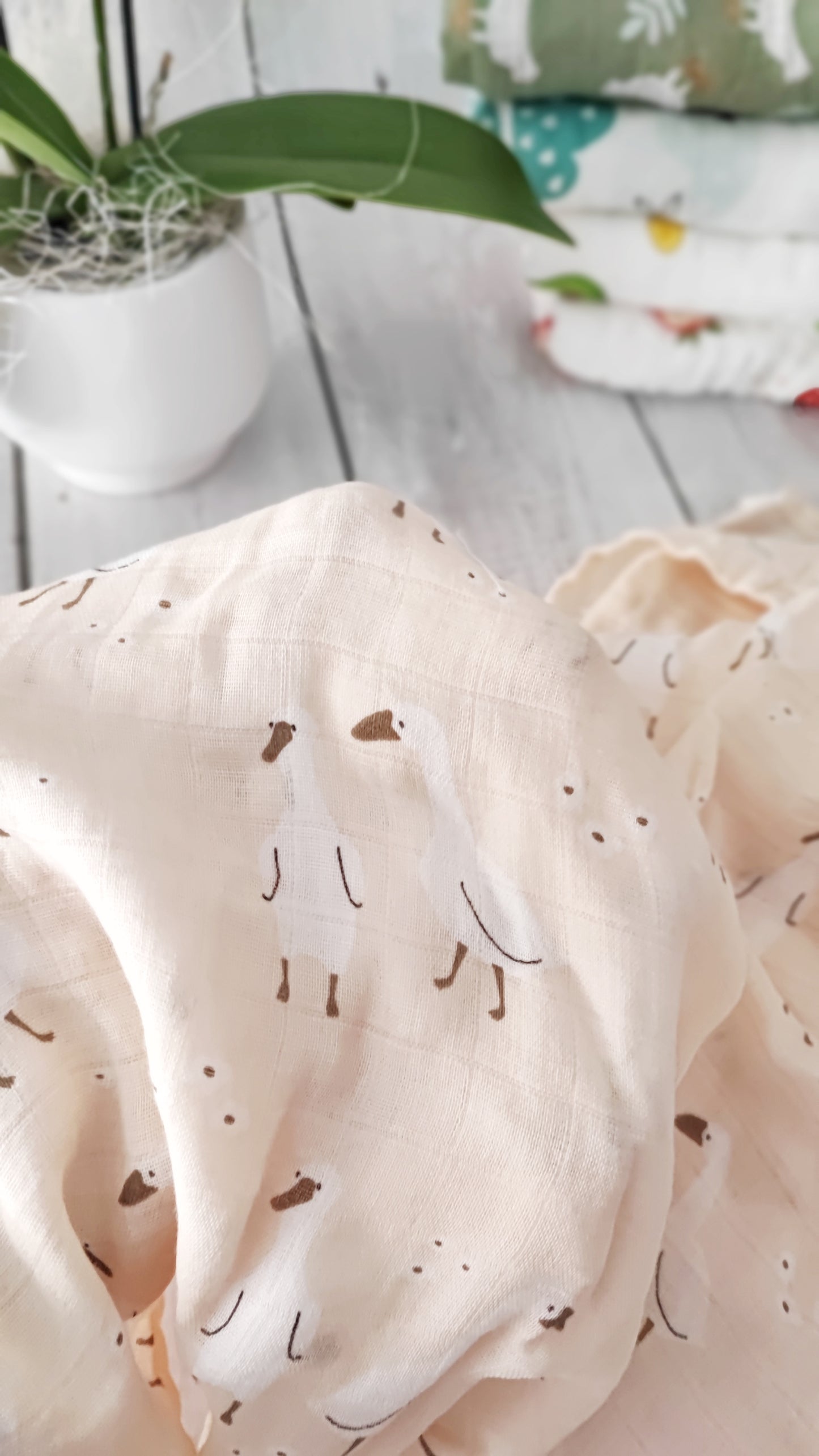 COPERTINA IN BAMBOO MUSSOLA | Fantasia Ochette