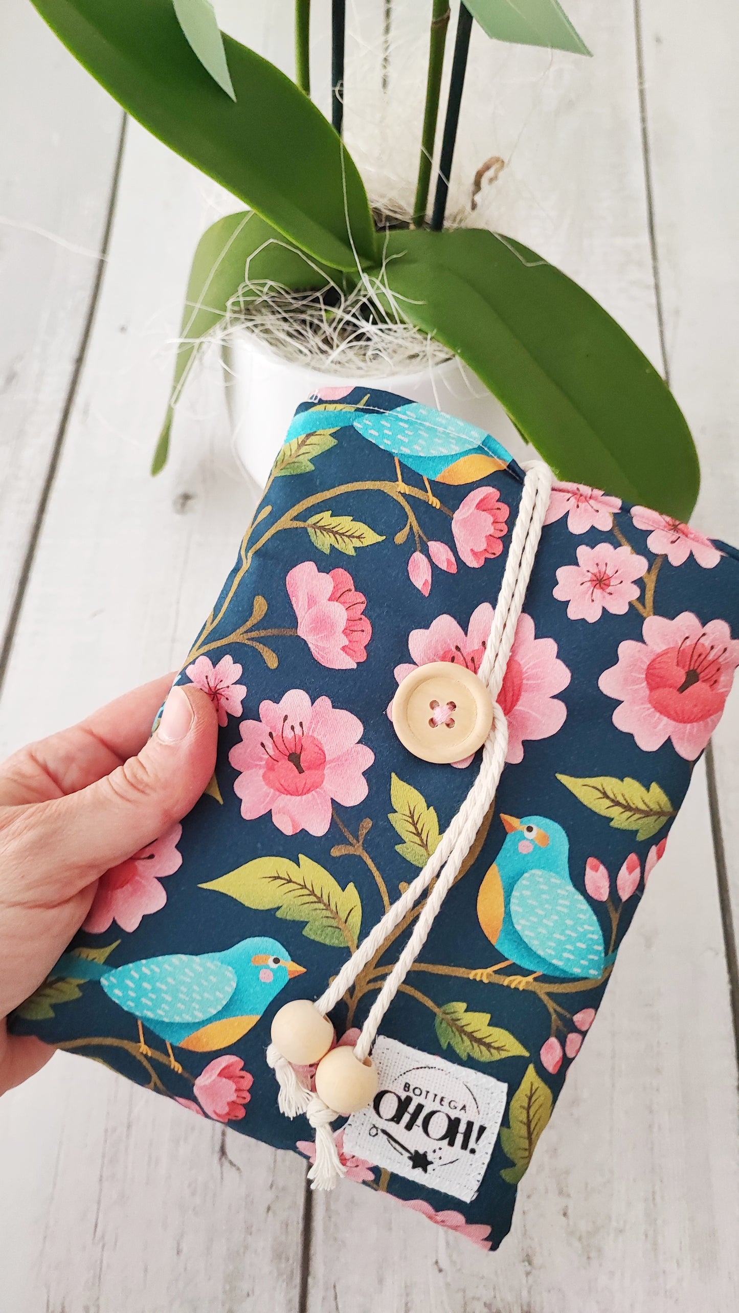 CUSTODIA PER KINDLE | Fantasia Uccellini