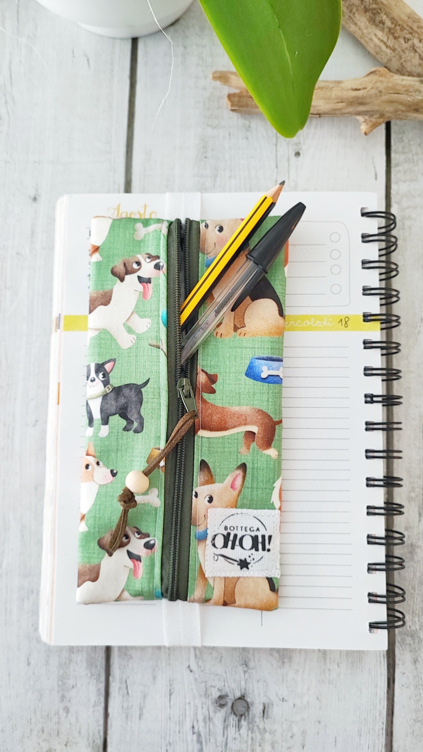 ASTUCCIO AGENDA CON ELASTICO | Cagnolini