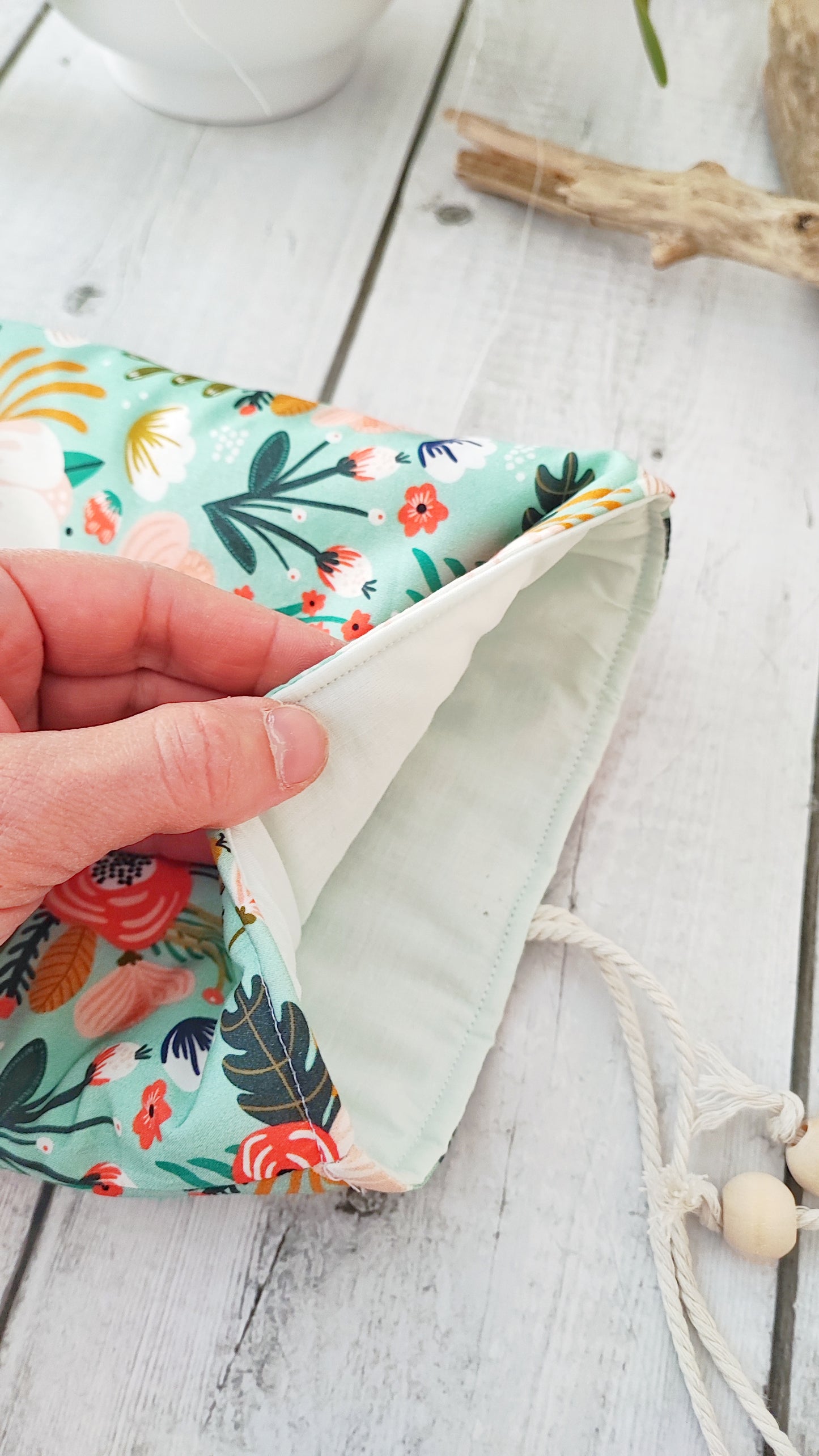 CUSTODIA LIBRO 20X25 cm | Fantasia floreale