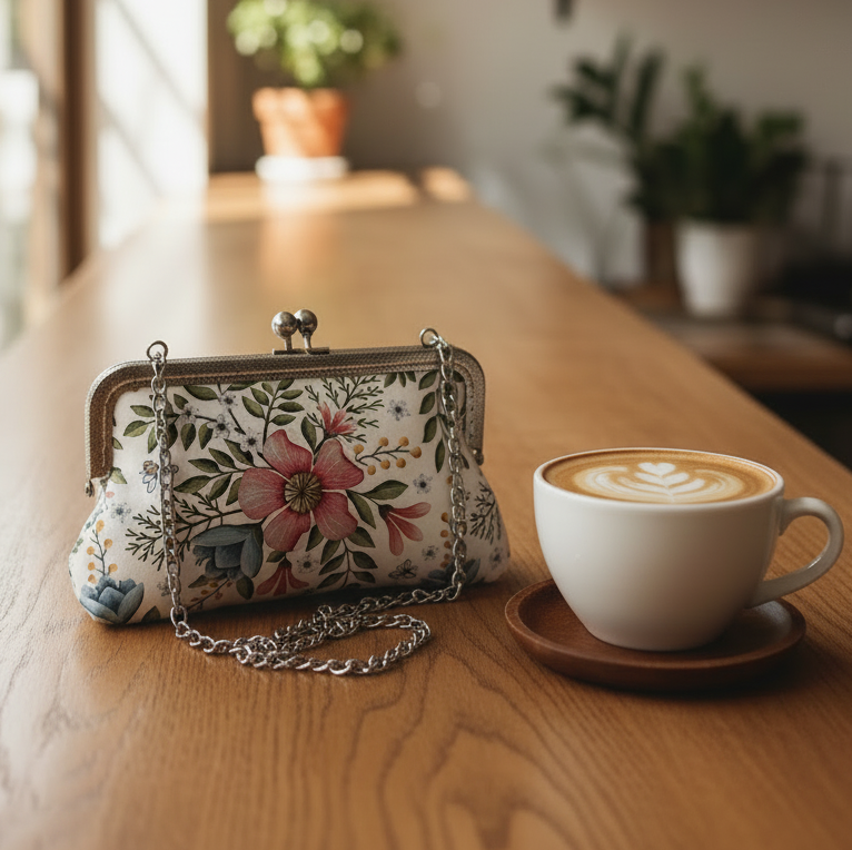 POCHETTE CON TRACOLLA | FANTASIA FIORI