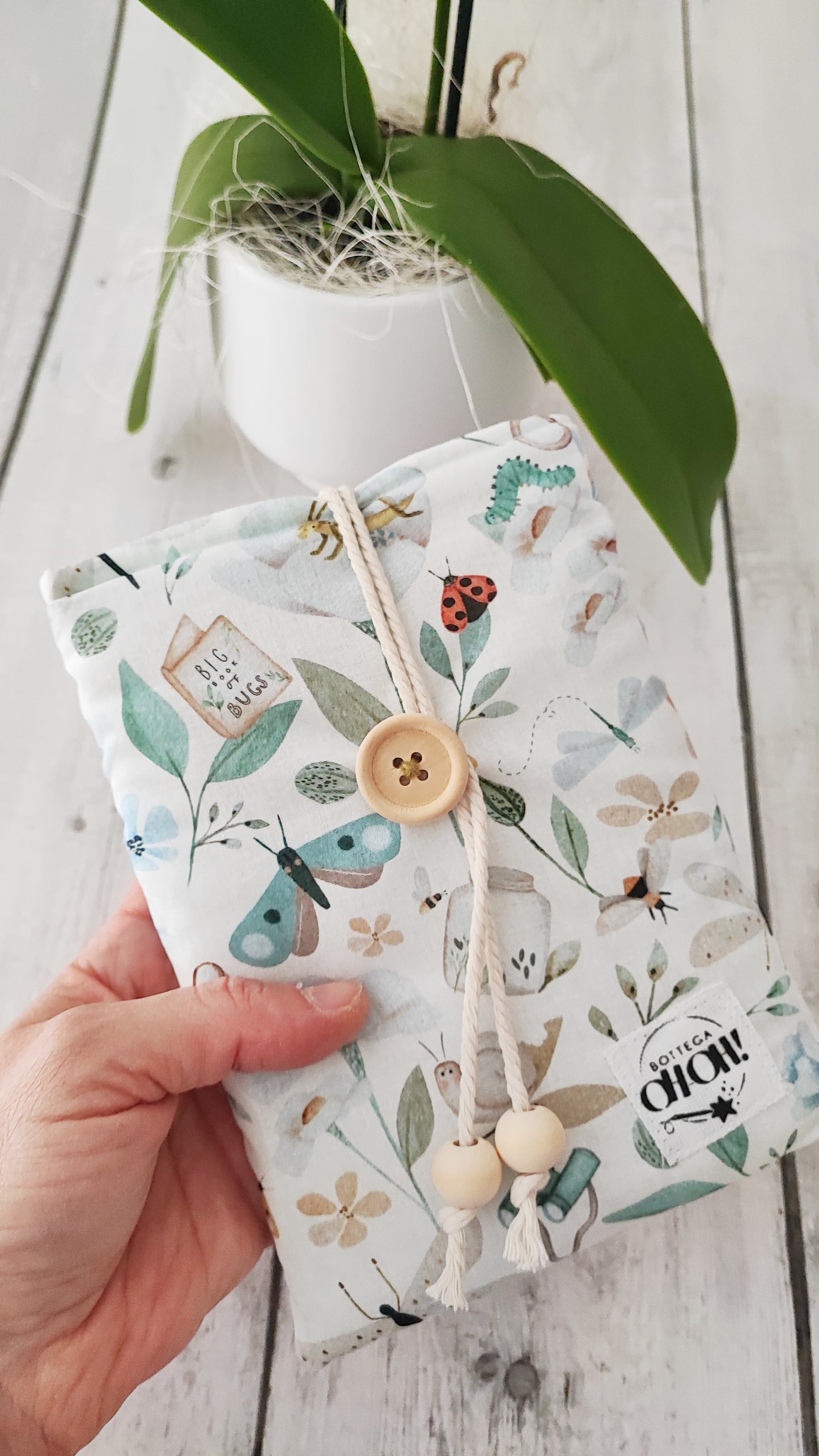 CUSTODIA PER KINDLE | Fantasia giardino fiorito