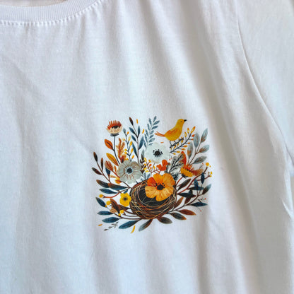 T-SHIRT Donna | Nido con Fiori