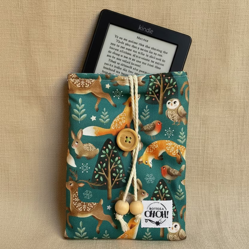 CUSTODIA PER KINDLE | Bosco in inverno