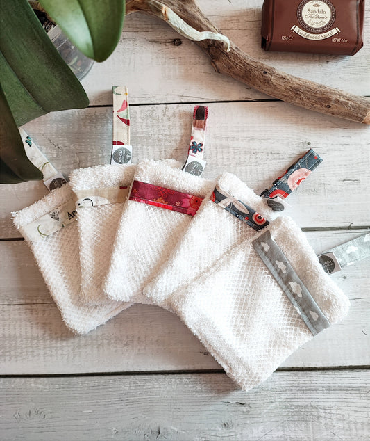 SACCHETTO PORTA SAPONE | Cotone spugna