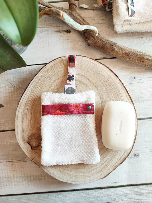 SACCHETTO PORTA SAPONE | Cotone spugna