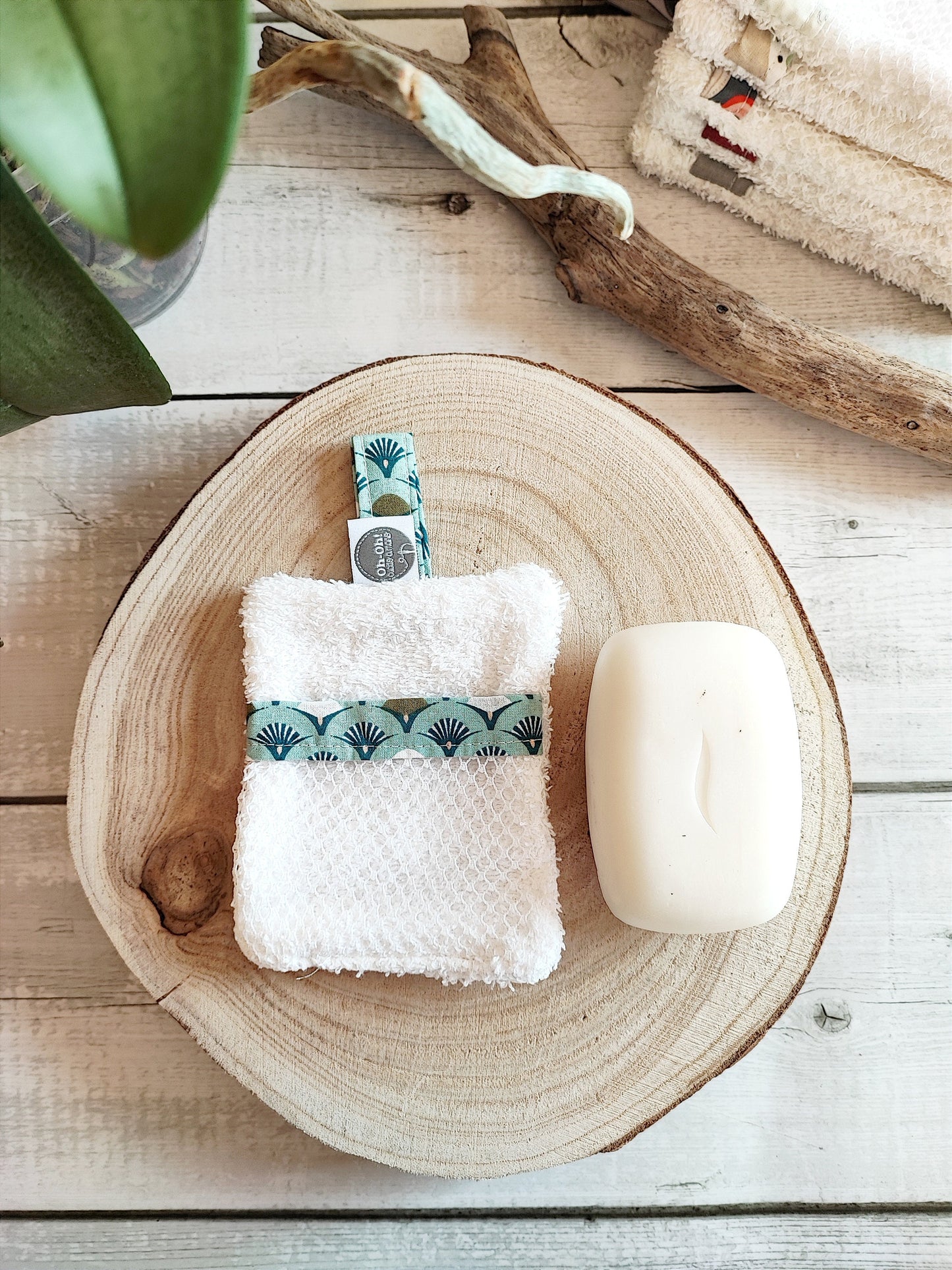 SACCHETTO PORTA SAPONE | Cotone spugna