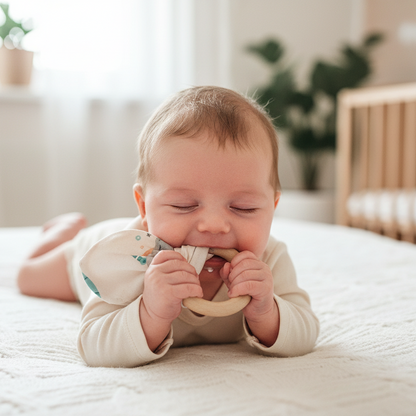 MASSAGGIA GENGIVE IN LEGNO PER BAMBINI