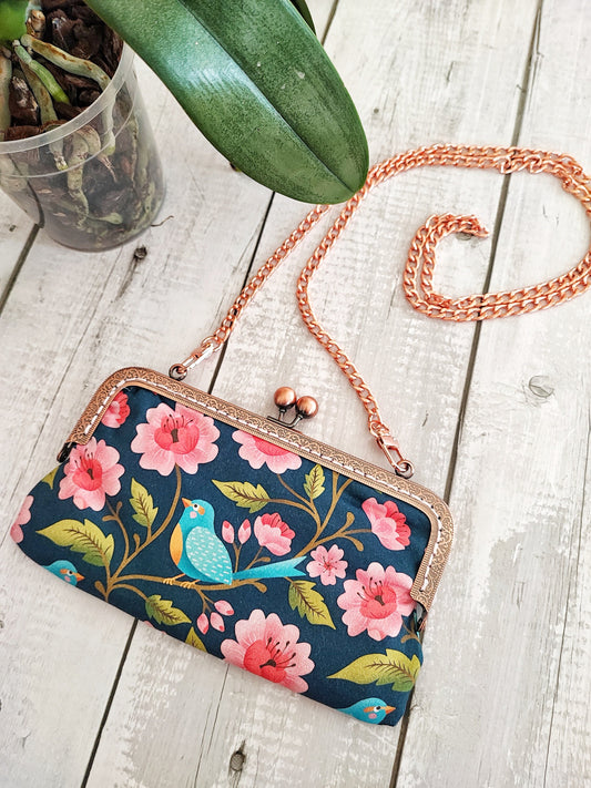 POCHETTE CON TRACOLLA FANTASIA PRIMAVERA