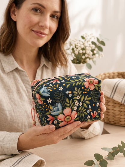 BEAUTY CASE | Fiori rosa e api