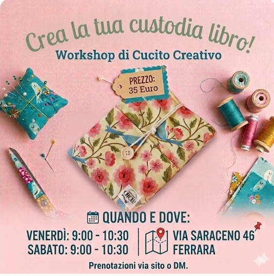 WORKSHOP CREA LA TUA CUSTODIA LIBRO