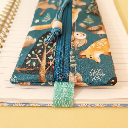 ASTUCCIO AGENDA CON ELASTICO | Bosco in inverno