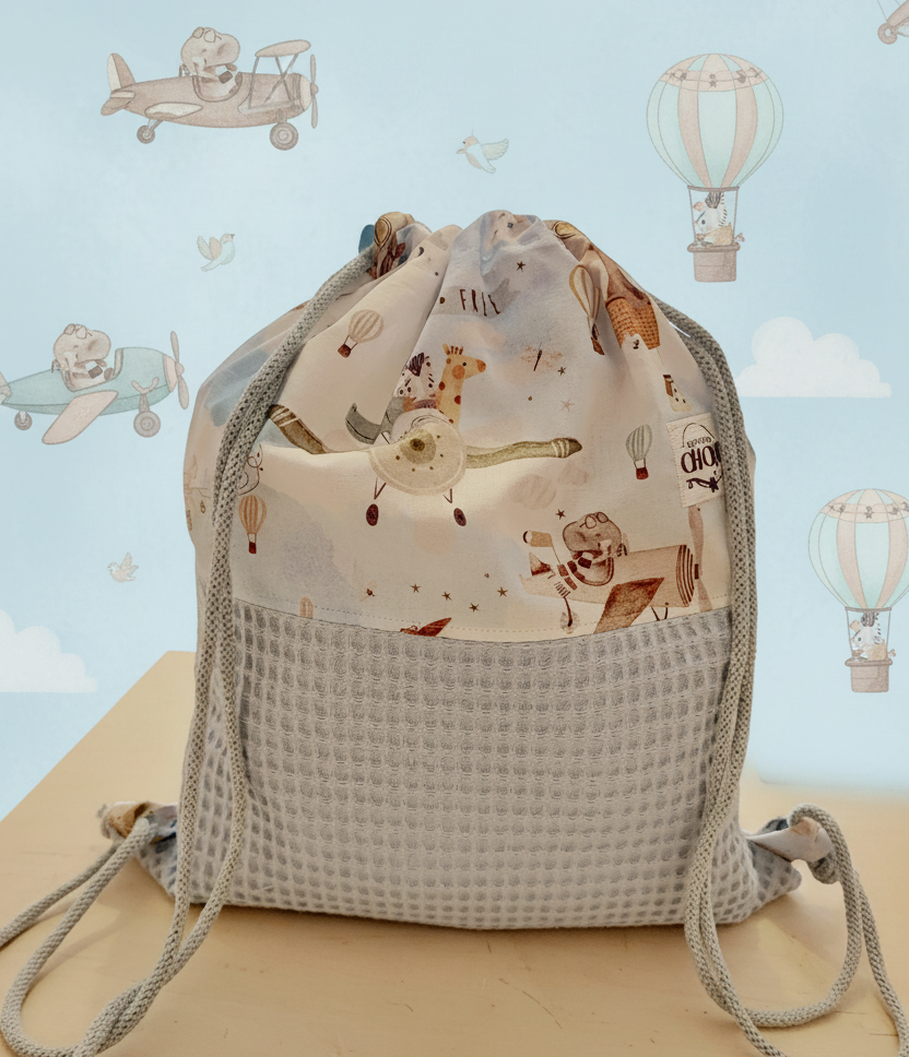 SACCA ASILO CON COULISSE | Wild and Free