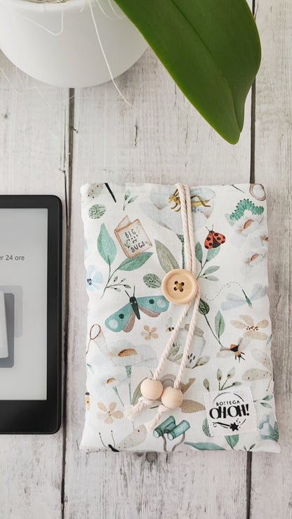 CUSTODIA PER KINDLE | Fantasia giardino fiorito