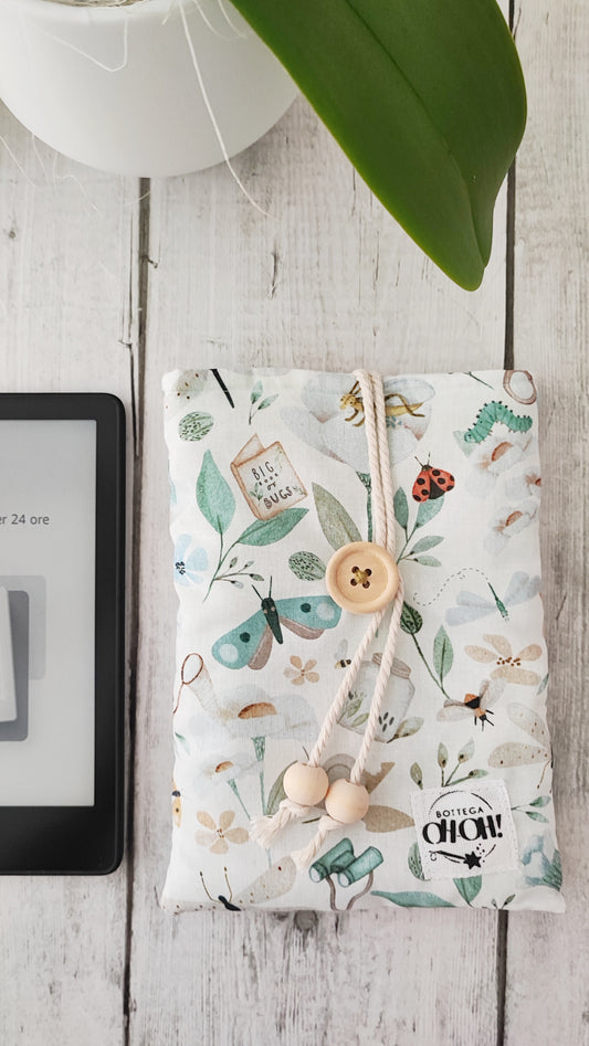 CUSTODIA PER KINDLE | Fantasia giardino fiorito