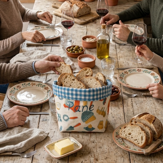 CESTINO PORTA PANE IN TESSUTO | Sweet bread