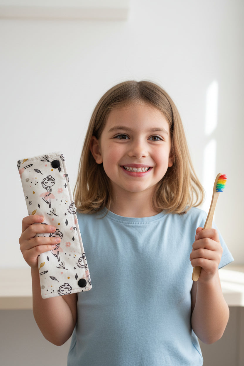 CUSTODIA PER SPAZZOLINO E DENTIFRICIO PER BAMBINI