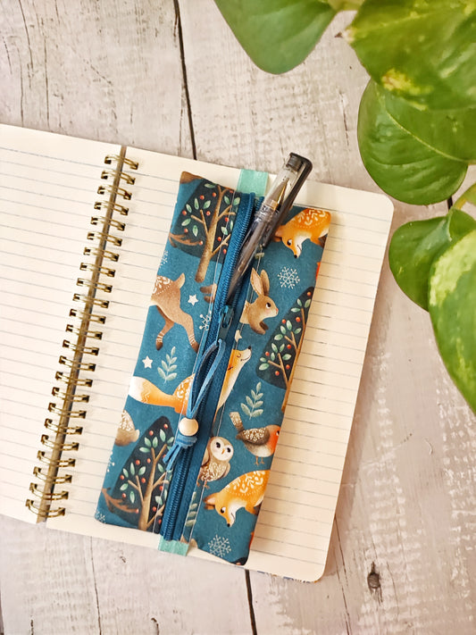 ASTUCCIO AGENDA CON ELASTICO | Bosco in inverno