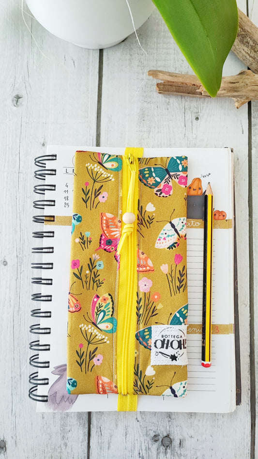 ASTUCCIO AGENDA CON ELASTICO | Farfalle