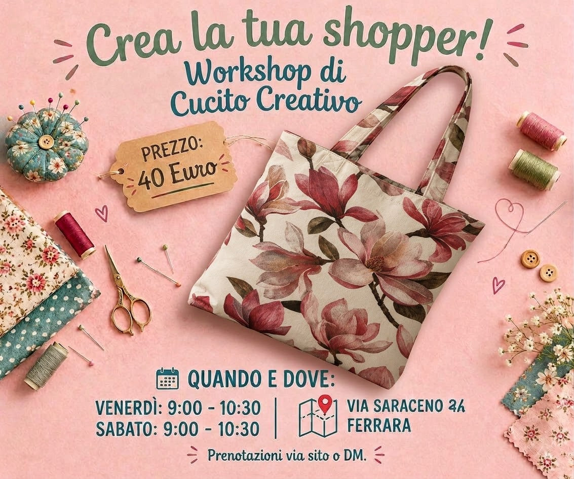 WORKSHOP CREA LA TUA SHOPPER