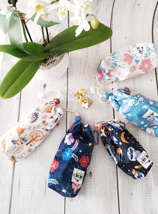 BORSA PER DOLCETTI  + CIOTOLA TASCABILE PER CANI
