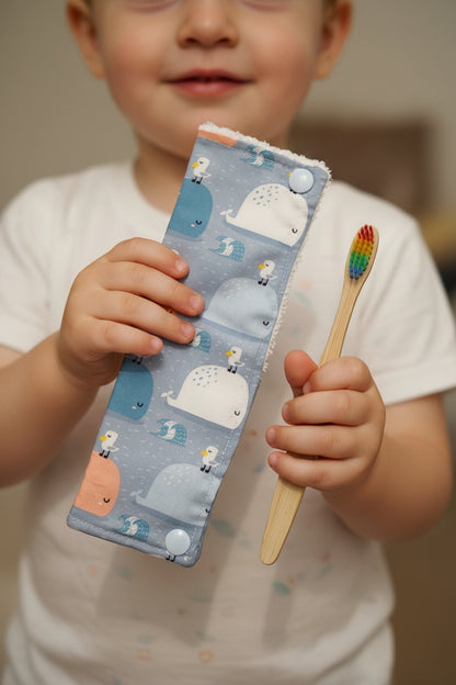 CUSTODIA PER SPAZZOLINO E DENTIFRICIO PER BAMBINI