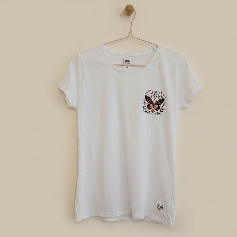 T-SHIRT DONNA | Farfalla floreale
