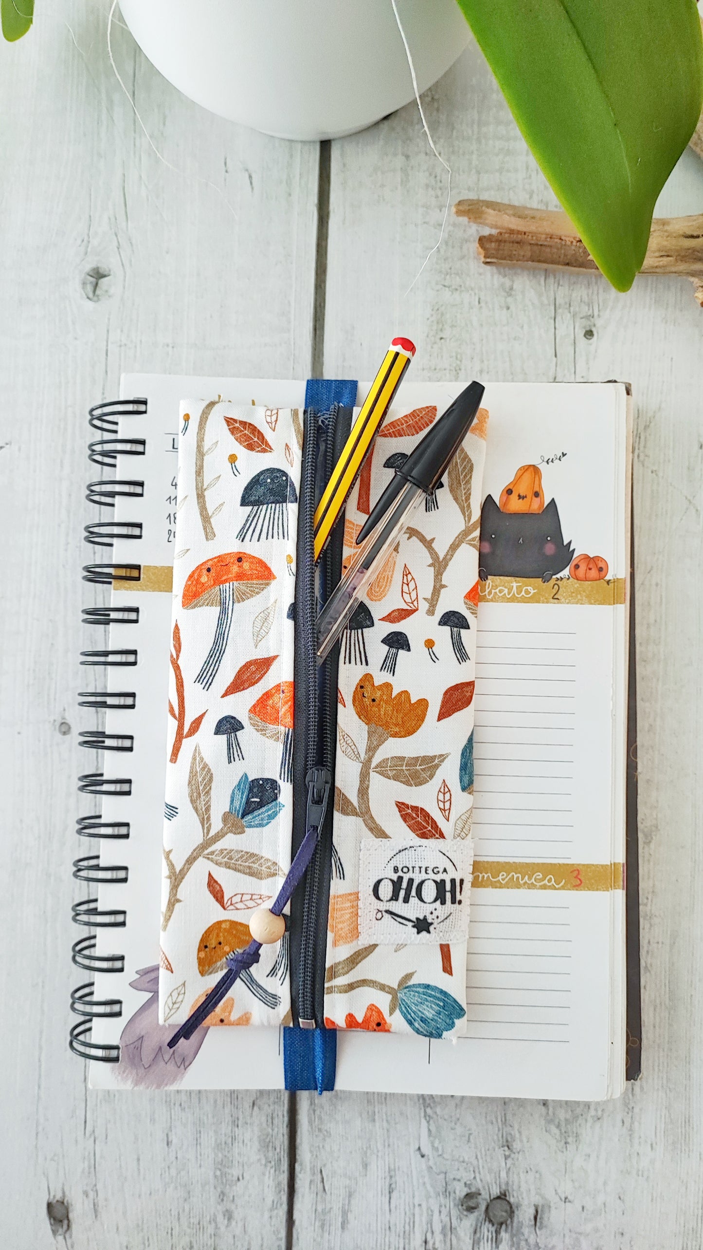 ASTUCCIO AGENDA CON ELASTICO | Sottobosco