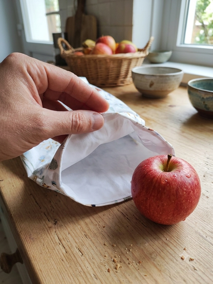BORSA MERENDA | SNACK riutilizzabile ed impermeabile FANTASIA GIARDINO