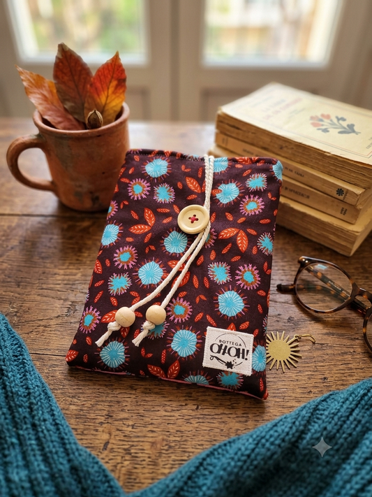 CUSTODIA PER KINDLE | Fantasia floreale boho-chic